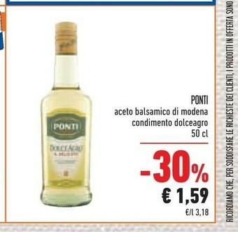 Conad Ponti Aceto offerta