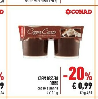 Conad Superstore Dessert offerta
