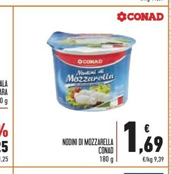 Conad Superstore Mozzarella offerta