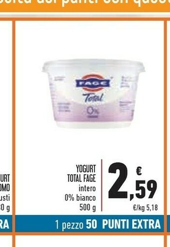 Conad Superstore Fage Yogurt greco offerta