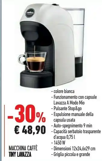 Conad Superstore Lavazza Macchina del caffè offerta