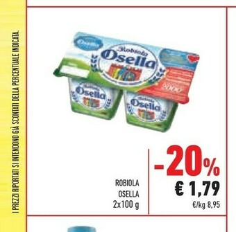 Conad Superstore Osella Robiola offerta