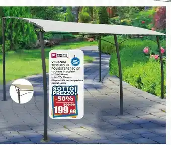 Happy Casa Happy Casa Veranda Tessuto In Poliestere 180 Gr offerta
