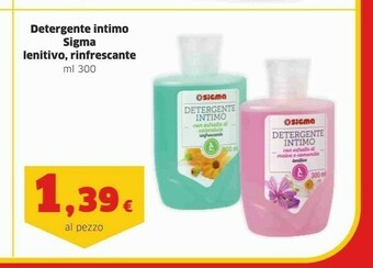 Sigma Detersivo piatti offerta