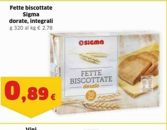 Sigma Patatine offerta