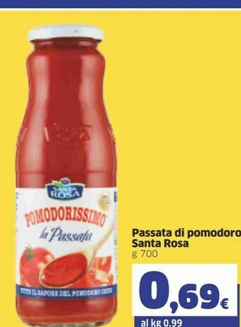 Sigma Santa rosa Passata di pomodoro offerta