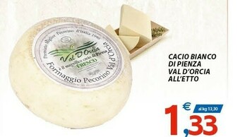 Vivo Supermercati Pienza Pecorino offerta