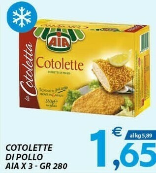 Vivo Supermercati Aia Cotolette di pollo offerta