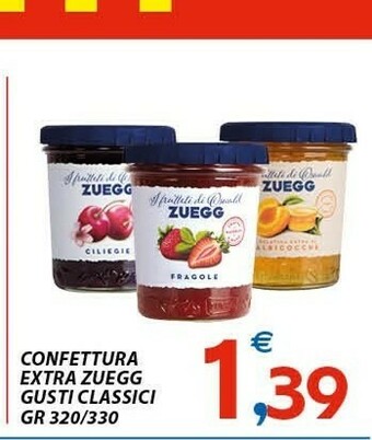 Vivo Supermercati Zuegg Marmellata offerta