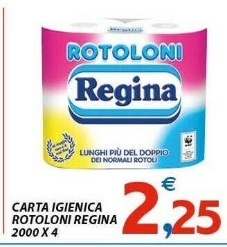 Vivo Supermercati Regina Rotoloni offerta