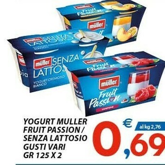 Vivo Supermercati Muller Yogurt offerta
