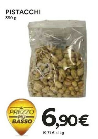Coop Pistacchi 350 G offerta