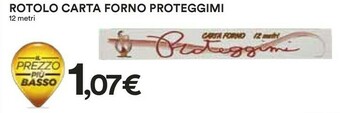 Coop Proteggimi Rotolo Carta Forno offerta