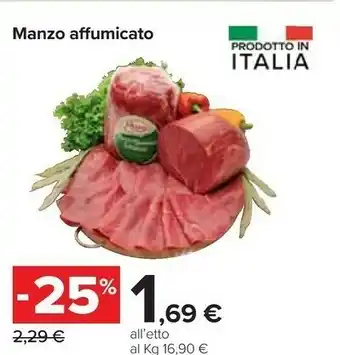 Carrefour Manzo Affumicato offerta