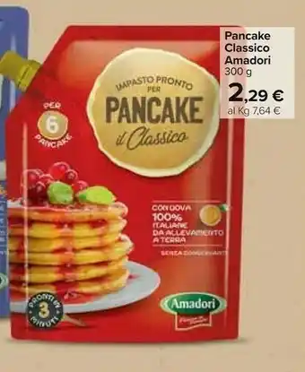 Carrefour Amadori Pancake Classico offerta