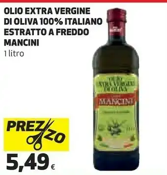 Coop Mancini Olio extravergine di oliva offerta
