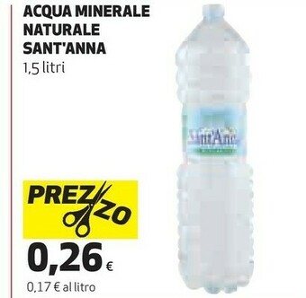 Coop Sant'anna Acqua Sant'Anna offerta