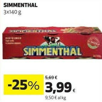 Coop Simmenthal Carne in scatola offerta