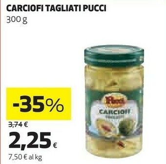Coop Pucci Carciofi offerta