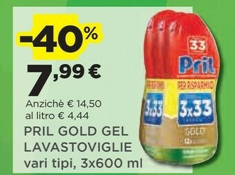 Coop Pril Detersivo lavastoviglie offerta
