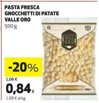 Coop Vallè Gnocchi di patate offerta