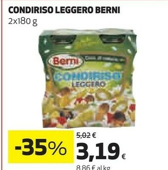 Coop Berni Conserve offerta