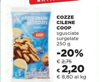 Coop Cozze offerta