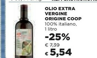 Coop Olio extravergine di oliva offerta
