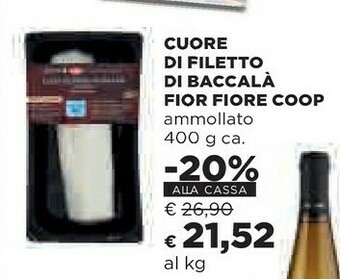 Coop Cuore Baccalà offerta
