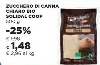 Coop Zucchero di canna offerta