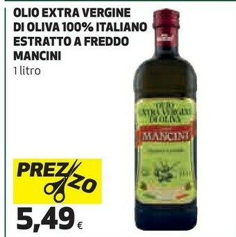 Coop Mancini Olio extravergine di oliva offerta