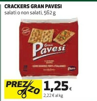 Coop Pavesi Crackers offerta