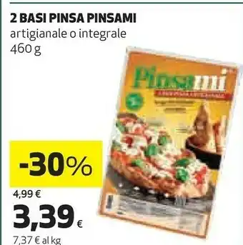 Coop Pinsami Pizza surgelata offerta
