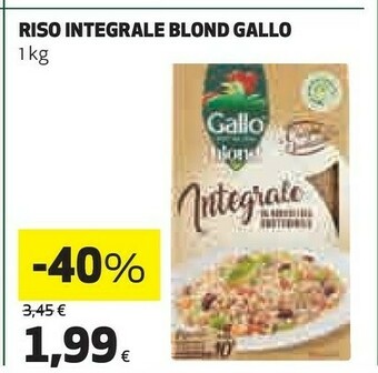Coop Gallo Riso offerta