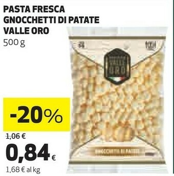 Coop Vallè Gnocchi di patate offerta