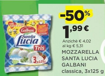 Coop Galbani Mozzarella offerta