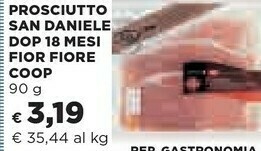 Coop San daniele Prosciutto San Daniele offerta