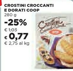 Coop Crostini offerta