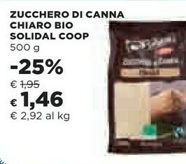 Coop Zucchero di canna offerta