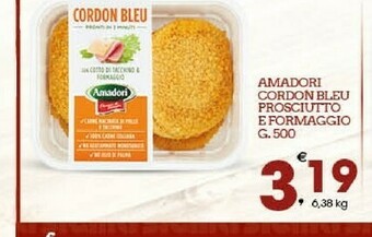 Ok Sigma Cordon bleu offerta