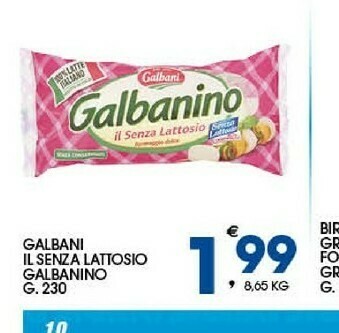 Ok Sigma Galbani Formaggio offerta
