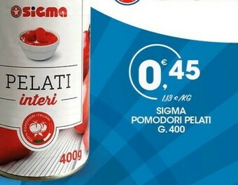 Sigma Pomodori pelati offerta