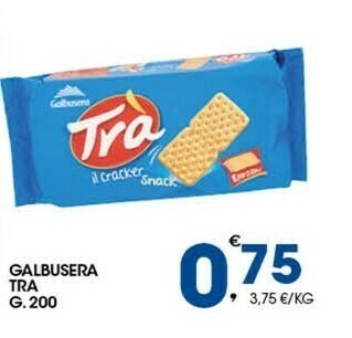 Sigma Galbusera Crackers offerta
