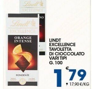 Sigma Lindt Cioccolato offerta