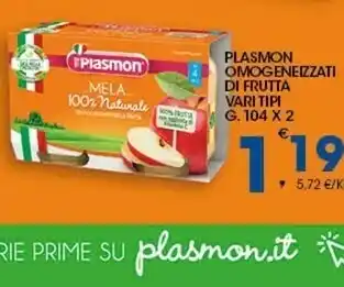 Sigma Plasmon Succhi di frutta offerta