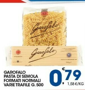 Sigma Pasta di semola offerta