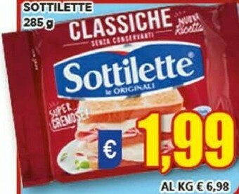 Vivo Supermercati Sottilette offerta