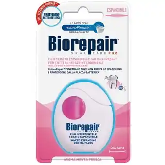 La Saponeria Bio repair filo interdentale cerato espandibile 30 mt offerta