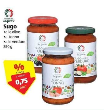 ALDI Sugo 350g offerta