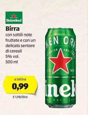 ALDI Heineken Birra 500ml offerta